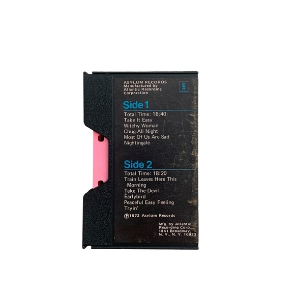 HTF Rare Eagles: Self Titled Album Cassette Tape First Issue 1972 - Picture 3 of 6